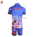 Full Sublimation Uniforms,Rugby t Shirt,Plain Sky Blue Stars Shorts thumbnail-4
