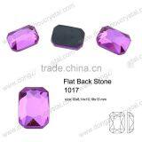 Decorative Octagon Flat Cut Glass Stones for Fancy Jewelry Accessories thumbnail-1