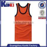 Wholesale 100 Cotton Fitness Tank Top Follow Your Own Design and Logo