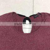 Women Batwing-sleeved Cotton T-shirt China Stock Clothing thumbnail-4