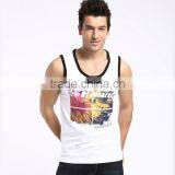 Custom White Printed Cheap Training Vest
