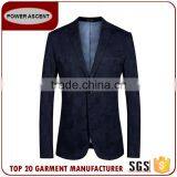 Hot Sale Oem Men Fashion Checked 2 Button Suits Jacket Blazer Suit For Men thumbnail-1