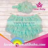 Two Pieces Baby Toddler Training Pants Lace Baby Ruffle Shorts LBE4092903 thumbnail-3