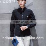 2016 Autumn New Arrival 100% Polyester Corduroy Fashion Long Sleeve Mens Dress Shirts thumbnail-4