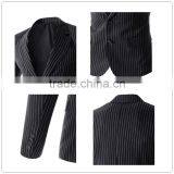 1 pc Hot Sale Good Quality 4 Size for Choice Slim Fit Striped Long Sleeve V Neck Slim Fit Men Blazer thumbnail-6