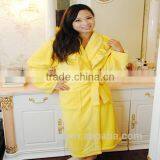 100% Polyester Home Pajamas Sleepwear With Buttons thumbnail-5