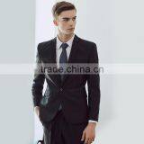 China Factory New Design Wholesale Standing Collar Design Fashion Coat Suit Men Suit thumbnail-4