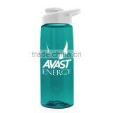 USA Made 26 oz Tritan Flair Bottle With Drink-Thru Lid - BPA-free, Dishwasher Safe and Comes With Your Logo thumbnail-3