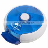 Push-It Pill Dispenser - Has a Push Button Center to Rotate Daily Dosage of Tablets or Capsules and Comes With Your Logo thumbnail-6