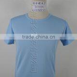 Light Blue Color Dry Fit Mens Tshirt for Promotion thumbnail-2