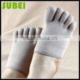 Lovers Five Fingers Sweat-absorbent Pure Cotton Socks