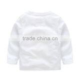 Wholesale Spring Cotton Long Sleeves Boys Kids Round Neck T-shirt thumbnail-5