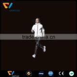 2017 Glow in the Dark Blue Safety New Reflective Jacket for Students thumbnail-3