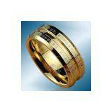 Lucky Gold Tungsten Ring Hot Sales thumbnail-1