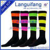 Fashion Design Football Socks With Half Terry Bottom thumbnail-2