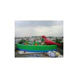 Amazing Giant PVC Inflatable Water Parks for Outdoor Summer Water Games 30m Diameter