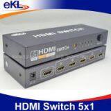 5 ports HDMI switch 5 in 1 out