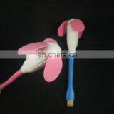 Green and Red USB Mini Fan Robot Fan thumbnail-2