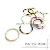 High Quality New Design Acetic Acid Jewelry Women's Acrylic Acetate Hoop Earrings thumbnail-4