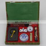 Rectangular Brocade Box 1.5x14.5x3.5cm Chinese Calligraphy Set thumbnail-2