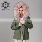 International Trendy Pelzjacken Women Winter Wear Short Coats, Top Quality Pelzmantel thumbnail-1