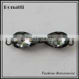 Crystal Metal Shoe Buckle and Accessory