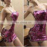 Sexy Women Sequin Evening Dress,sequin Gold Dress thumbnail-4