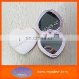 Heart Shape Cosmetic Mirror / Double Side Mirror