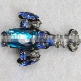 Beautiful Blue Beaded Rhinestone Shrimp Patch thumbnail-4