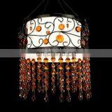 Acrylic drops beaded Chandelier