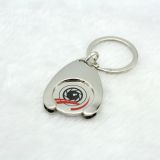 Coin holder key chain, replaceable coins, promotional gifts, can be customized