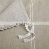 King Size Bedding Set Linen Cotton Washed Flaxen Fabric Duvet Cover Set thumbnail-5