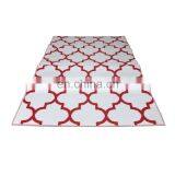 China Custom Rug pp Plastic Camping Mat Outdoor Indoor Red Rug Patio Mat thumbnail-3