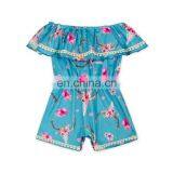 Girl 4th Of July Lace Jumpsuit Newborn Photography Props Baby Girl Patriotic Rompers thumbnail-5