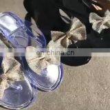 Latest designer snake leopard women slides sandals custom fashion flat slippers women shoes