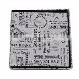 Vintage Printed Pattern Custom Foot Rest Square Bedroom Ottoman Pouf thumbnail-6