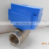 12V 24V 5V 9V CR01 CR02 CR04 CR05 Brass Ss304 Upvc 4.0nm CWX-60P 4nm Electric Ball Valve thumbnail-3