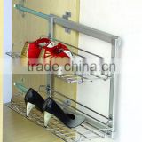 wardrobe accessories metal multifunctional twolayer shoes rack