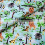 animal fabric in custom design print fabric for bed inT90/C10