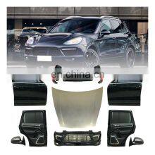 Hot Selling STYLE CARBON FIBER ENGINE HOOD BONNET Car Body Kit FOR 2006 Cayenne thumbnail-5