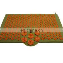 Flower Shape Spike Without Glue on Duck Canvas Acupressure Foot Mat thumbnail-2