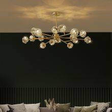 Luxury Living Room Crystal Simple Chandelier thumbnail-2