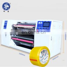 China Factory made BOPP adhesive packing tape jumbo roll slitting rewinding slitter machine