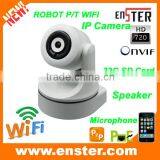 1.0MP 720P Home Security WiFi P/T IP Camera With 32G SD Card 