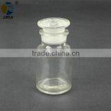 60ml Wide Mouth Clear Reagent Glass Bottle With Lid thumbnail-1