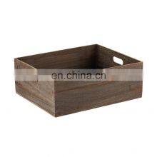 Wooden Storage Bins Box With Handles thumbnail-2