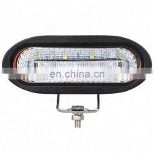 6.25 Inch Flood Beam Brake Light Led Waterproof IP67 Stop Brake Light Lantsun thumbnail-1