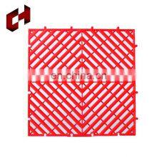 50Mm Black White Flow Grills Corner Floor Connectors Plastic Airflow Gym Access Floor Grate Flooring With Logo thumbnail-3