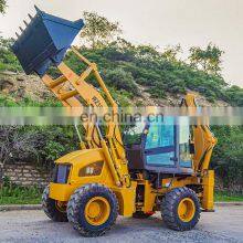 Made in China Backhoe Loader Dubai Small Garden Tractor Loader Backhoe thumbnail-4