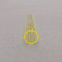 Yellow Quartz Glass Tube Fused Quartz Tube for Furnace thumbnail-2